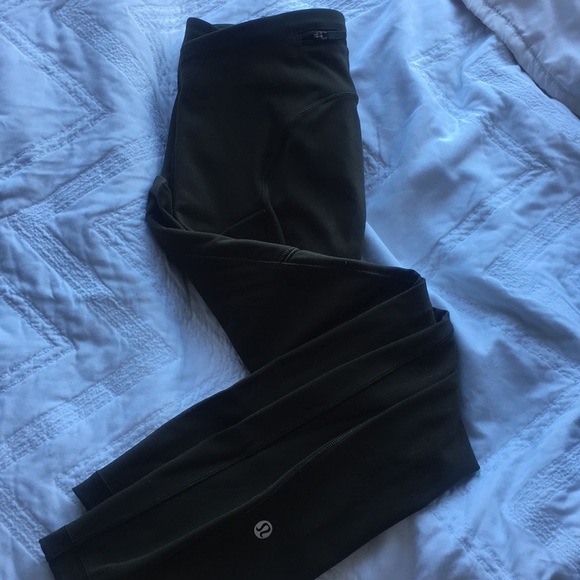 lululemon athletica Pants - nwot lululemon speed up tights dark green